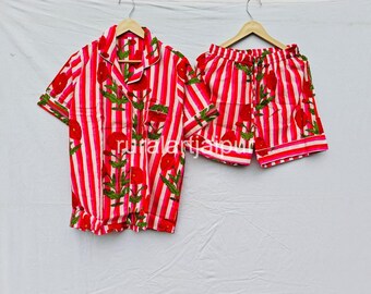 Cotton Bridesmaid Pajama Set: Bridal Party PJs