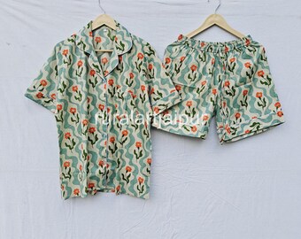 Bridesmaid Pajama Set: 100% Cotton Bridal Party PJs