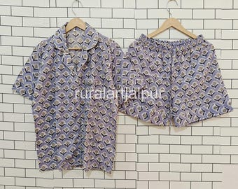 Softest Cotton Short Pajama Set: Bridal Bridesmaid PJs