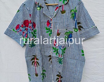 Personalized Bride Pajama Set: Cotton Bridal Party Gift