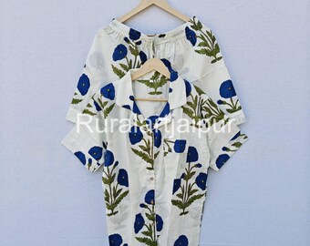 Cotton Pajama Set: Women's Short Sleeve Sleepwear