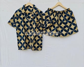 Cotton Bridesmaid Pajamas, Floral PJ Set, Bridesmaid Gift