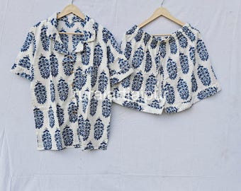 Cotton Bridesmaid Pajama Set: Wedding Party Matching PJs