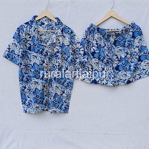 Cotton Short Pajama Set: Bridesmaid Loungewear