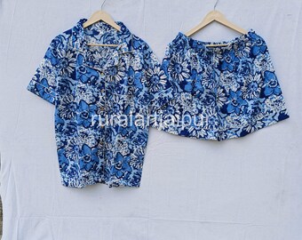 Cotton Short Pajama Set: Bridesmaid Loungewear