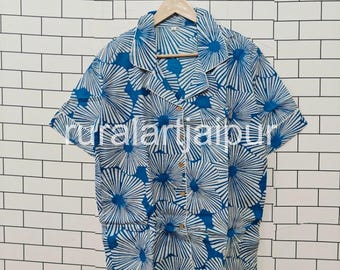 Block Printed Cotton Pajama Set: Indian Nightwear