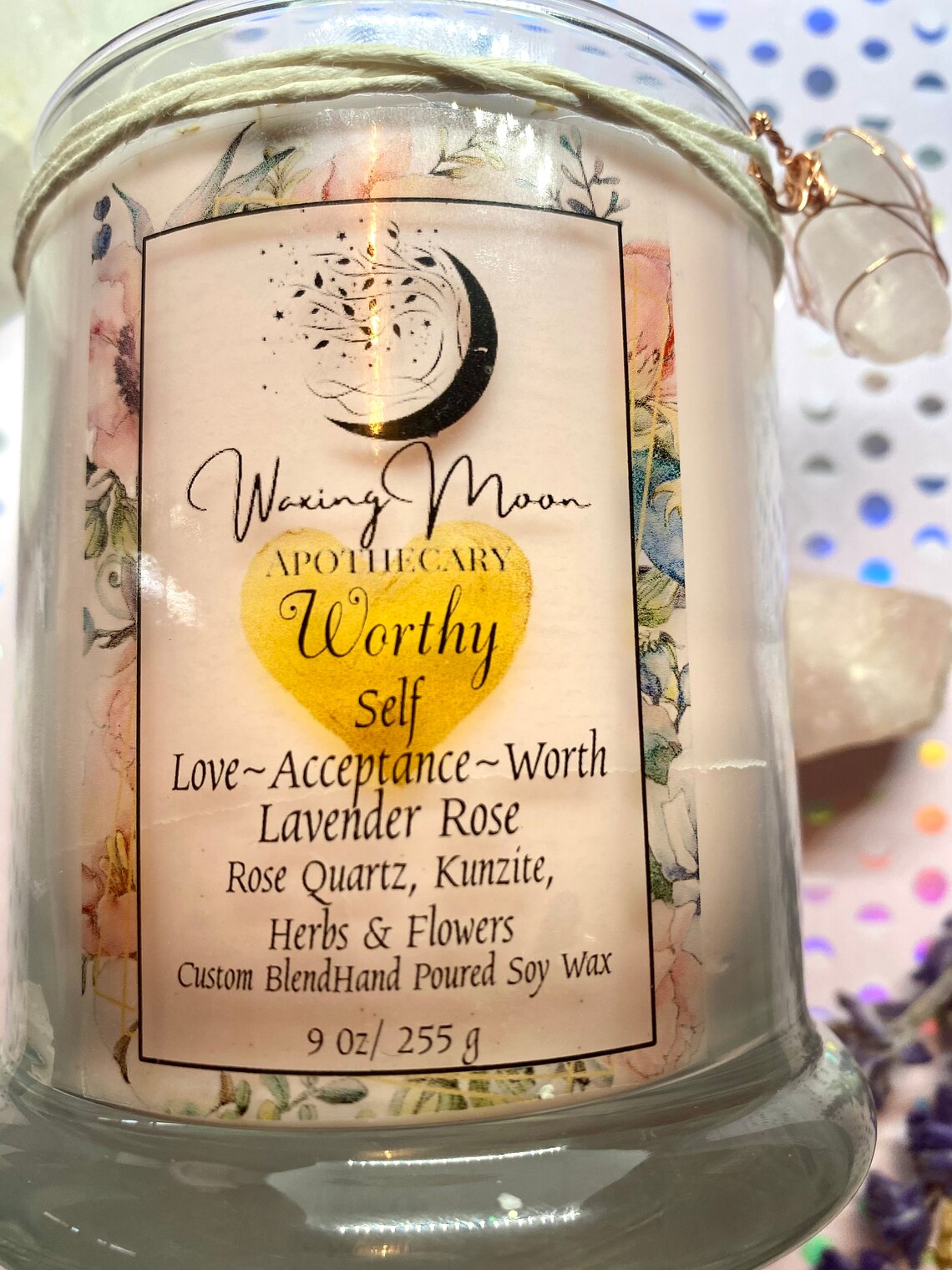 Self Love Candle Healing candle Manifestation Candle Ritual Etsy