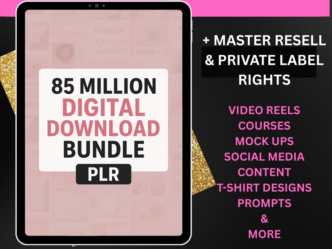 85 Million + PLR MRR Bundle for Passive Income | Plr Mrr Digital ...