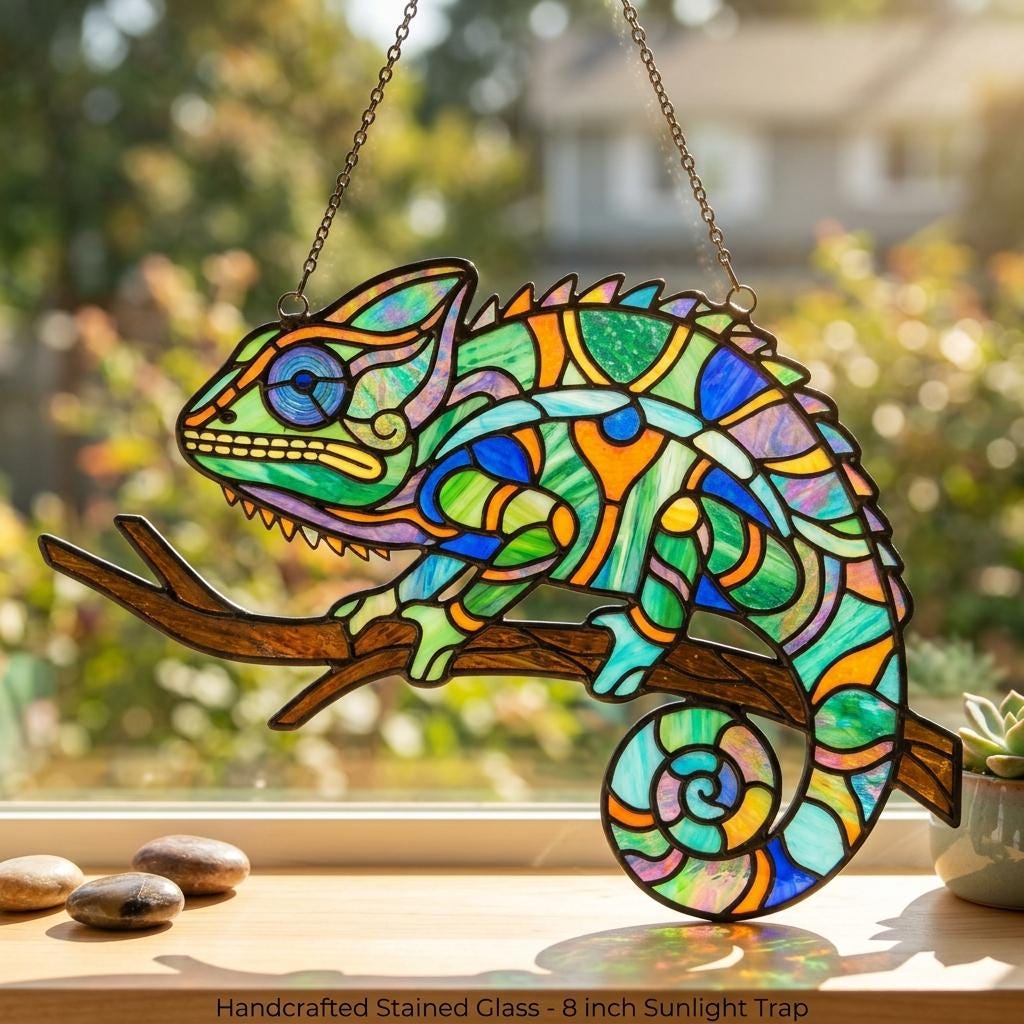 Chameleon glass - Etsy 日本
