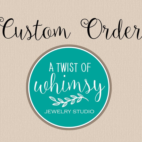 Custom Order - 2018 Dated Christmas Tree Ornament