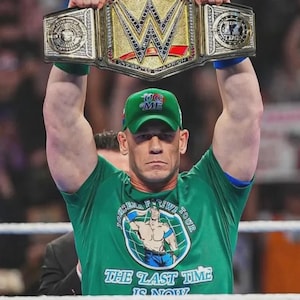John Cena 17th times Undisputed Championship Replica Belt | 2mm / 4mm | WWE Wrestling Title | Adult Size | Universal Gift for Fans
