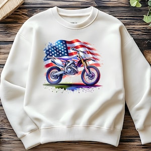 Motorcycle with Usa Flag Png, Vintage American Flag Motorcycle png, 4th of July Biker Clipart, Motorcycle Clipart, Motorcycle PNG,