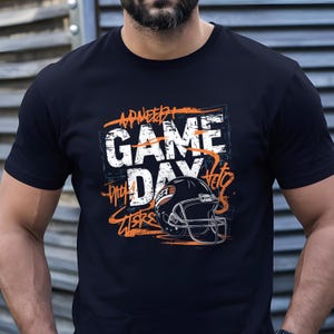 Football Game Day T-Shirt Design: Sport SVG PNG PDF (Digital Download)