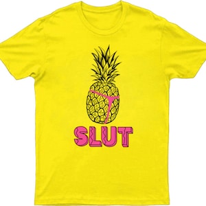 Camiseta engraçada com slogan de abacaxi: camiseta inovadora para o feriado