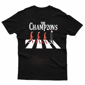 Liverpool Champions 2025 T-Shirt: You&#39;ll Never Walk Alone Cotton Tee
