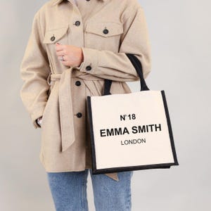 Personalised Birthday Gift Bags | 18th, 21st, 30th, 40th, 50th, 60th Birthday Occasions | Tote Bag For Life  | Travel Bag | Gift Tote Bag