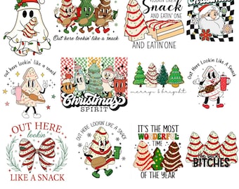 Little Debbie Cake Christmas Png Bundle Tree Cake Little Debbie Christmas Snack Cakes Winter Holiday Snack Png Instant Download Png Files