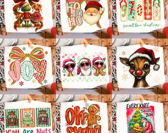 09 Tendenze Natale Renna Pennellate PNG Film di Natale Preppy Natale Festa Cristiana Carino Buon Natale Gioia Civetta Babbo Natale
