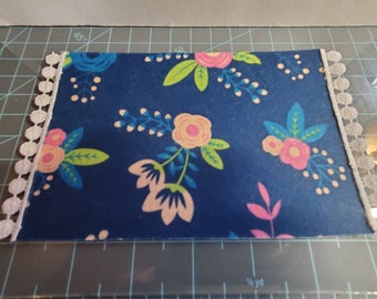 Alfombra floral en miniatura a escala 1:12, 4x6