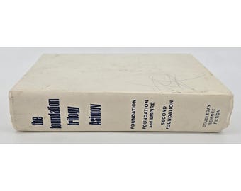 The Foundation Trilogy Isaac Asimov First/1st Book Club Ed HC Science Fiction