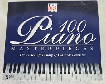100 Piano Masterpieces Disc Four CD Time Life Music Instrumental