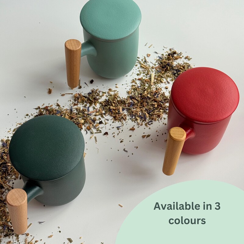 Ceramic Tea Infuser Mugs - Etsy UK