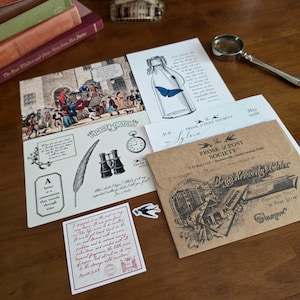 Monthly Literary Mail Subscription for Readers | Vintage Art Prints, Quotes & Handwritten Calligraphy