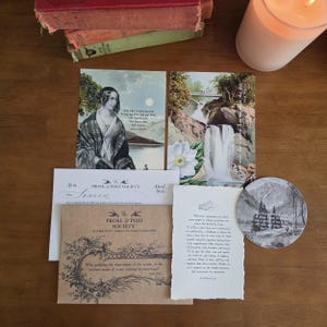 Monthly Literary Mail Subscription for Readers | Vintage Art Prints, Quotes & Handwritten Calligraphy