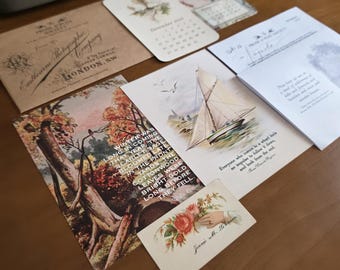 Monthly Literary Mail Subscription for Readers | Vintage Art Prints, Quotes & Handwritten Calligraphy