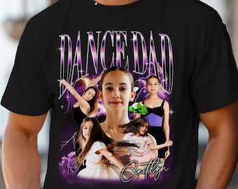 Custom Dance Dad Photo Sweatshirt: Vintage Bootleg Style