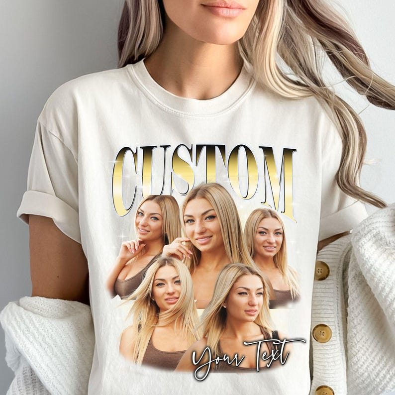 Personalized Bootleg Rap Shirt Design, Custom Beloved Wife Photo ...