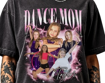 Personalized Dance Mom Comfort Colors Shirt: Vintage Style