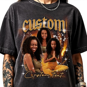 Custom Yoga Teacher Comfort Colors Shirt: Cosmic Meditation Design