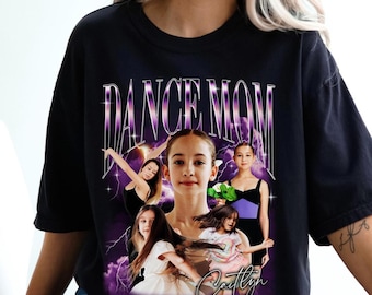 Sweat-shirt pour maman dansant photo personnalisé : style bootleg vintage