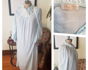 high neck victorian nightgown