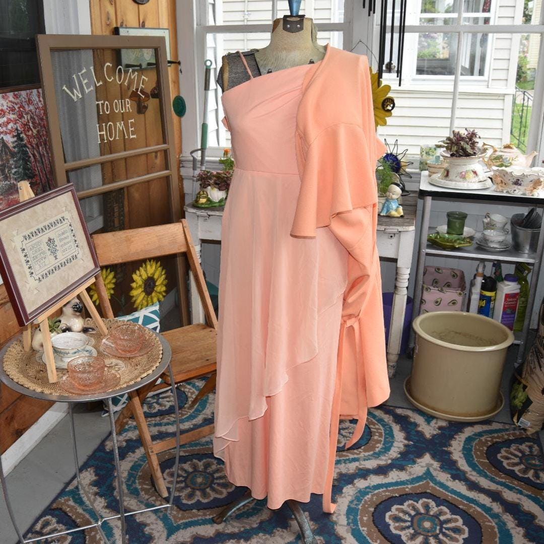 Pastel Orange Bridesmaid Dresses - Etsy