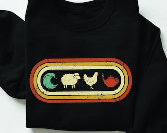 Lustiges 'Sea Ewe Henne Tee' Shirt, humorvolles Zitat T-Shirt für Meeresliebhaber, Sea Ewe Henne Tee Shirt, schrulliges Sprichwort T-Shirt für Tee-Enthusiasten, Sea Ewe Henne