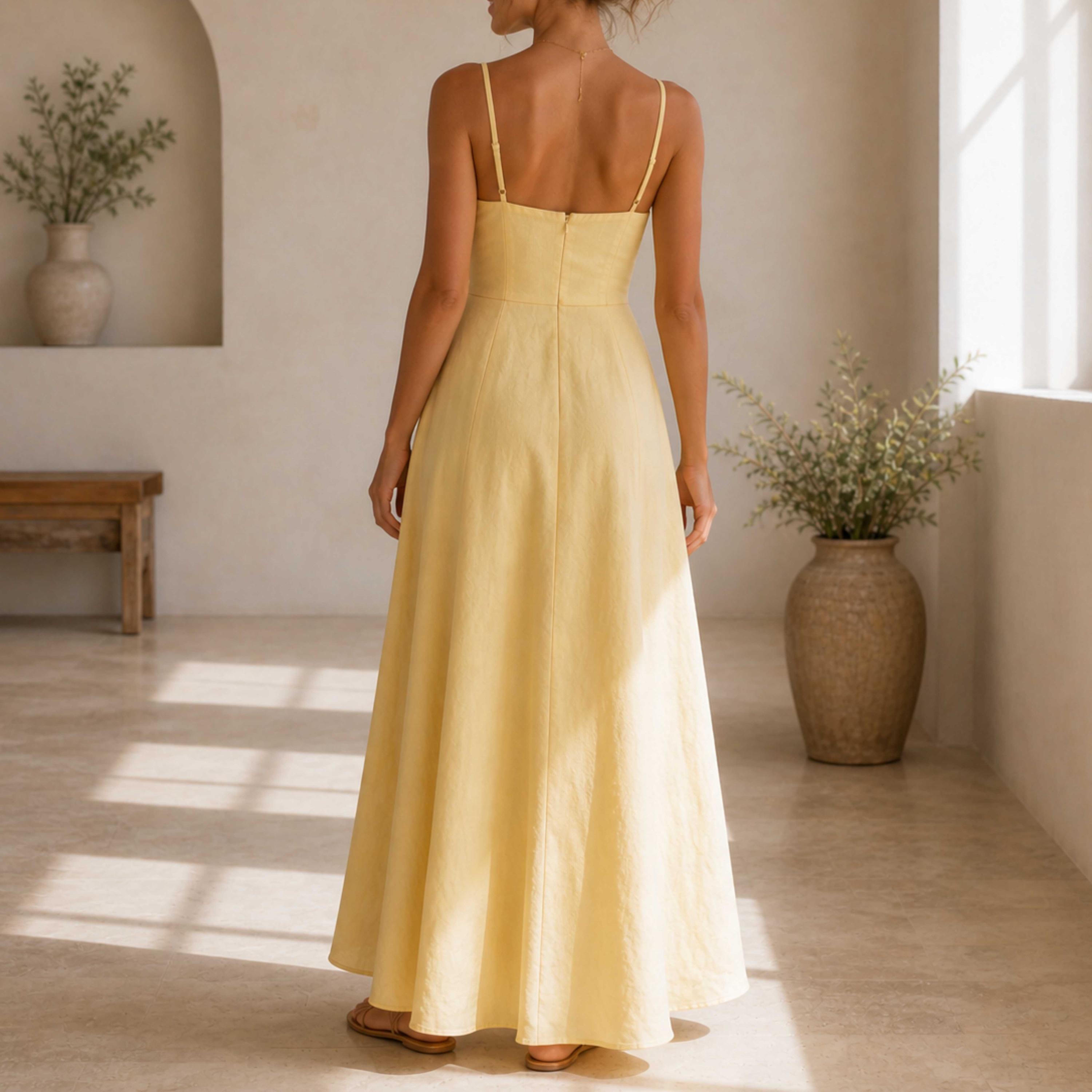 brown flowy dress Earthlings Tulle M-L Lace-Up Short Pastel Homecoming The hanky hem adds Color:AC480 Color:ECRU