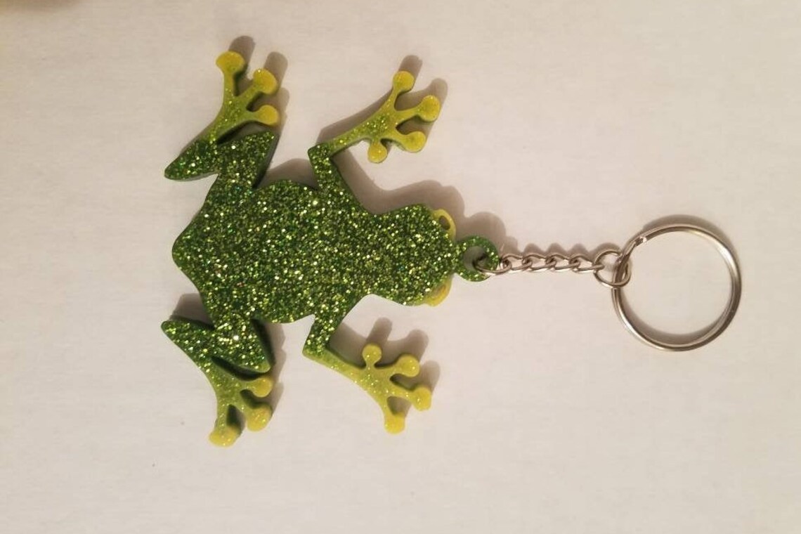 The Frog Key Chain Etsy