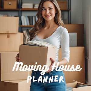 Moving Guide and Tips Planner | Printable Checklist for a Seamless Move