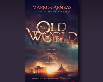 Portada de libro prediseñada - El Viejo Mundo