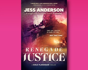 Portada de libro prediseñada - Renegade Justice