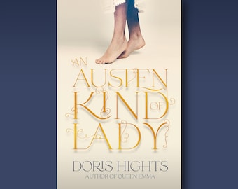 Portada de libro prediseñada: Una dama al estilo de Austen