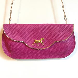 Fuchsia Pferdetasche, Kentucky Derby Pferdetasche