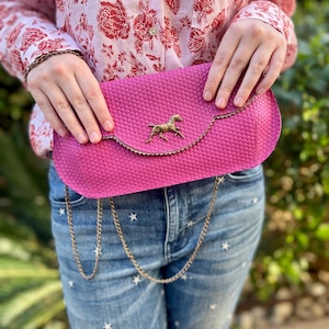Fuchsia Pferdetasche, Kentucky Derby Pferdetasche