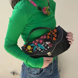 Colorful crossbody purse