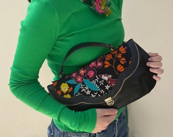 Colorful crossbody purse