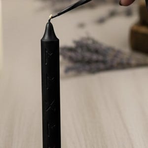 Candle Scribe Iron | Witchcraft Altar Tool for Carving Intentions, Runes, and Sigils