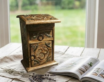 Gabinete de boticario de hierbas OM