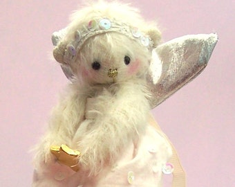 Fairy Bear soft toy sewing pattern for christmas and year 'round   Printed teddy pattern